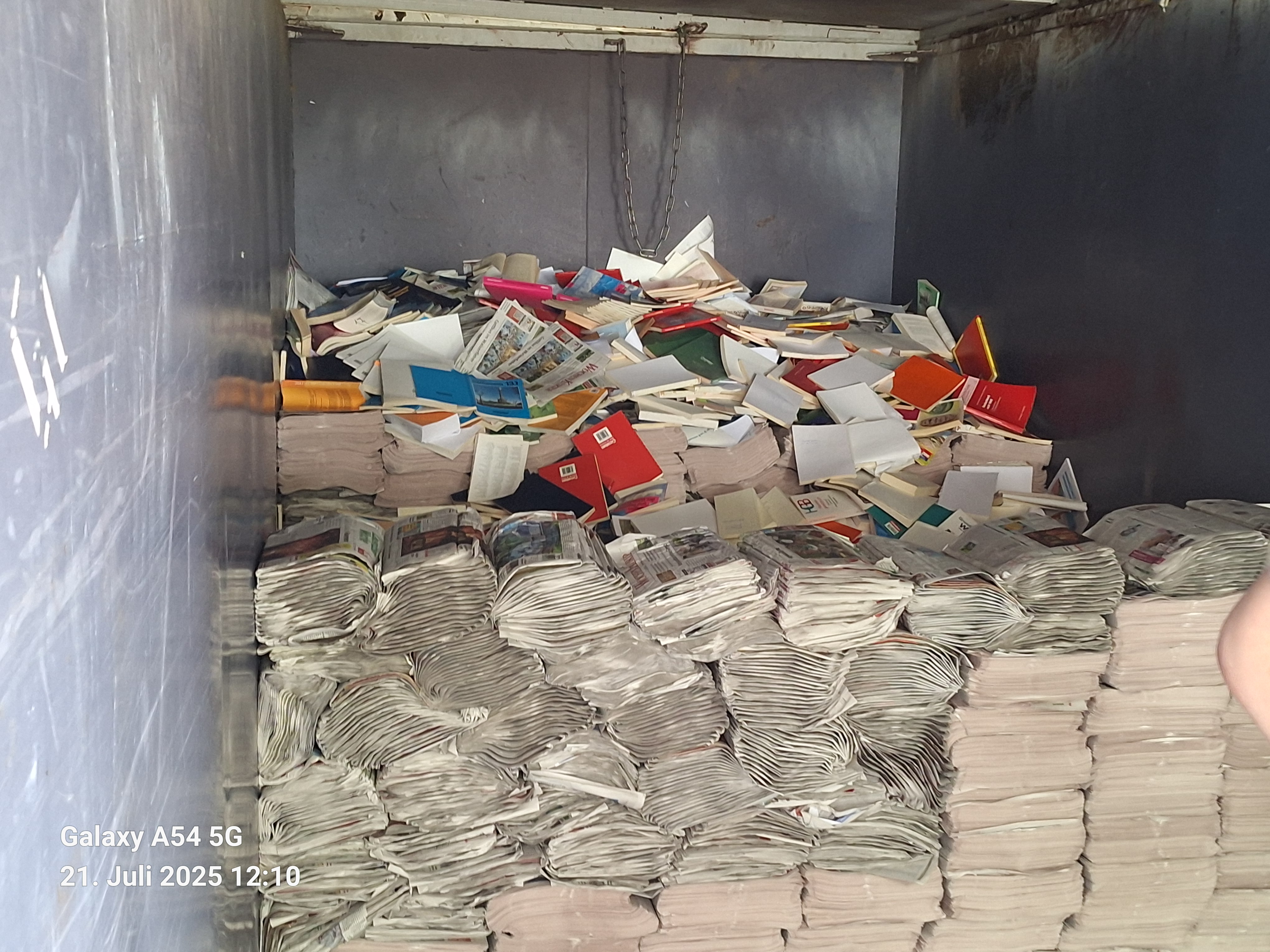 Altpapiersammlung